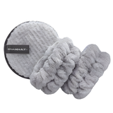 Cleansing Poof and Wrist Fluff Set $12.00 or Gift with Over $50.00 Purchase